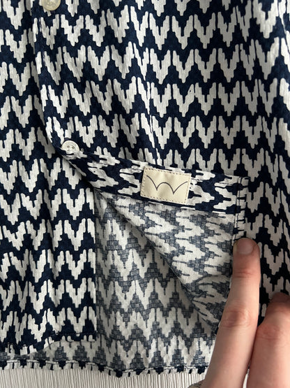 Edwin Nimes Navy Shirt Button up