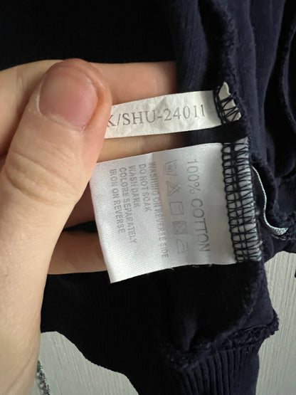 Yves Saint Laurent Vintage Navy Cotton Hoodie