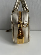 Miu Miu Arcadie Matelassé Nappa Leather Bag in Purite