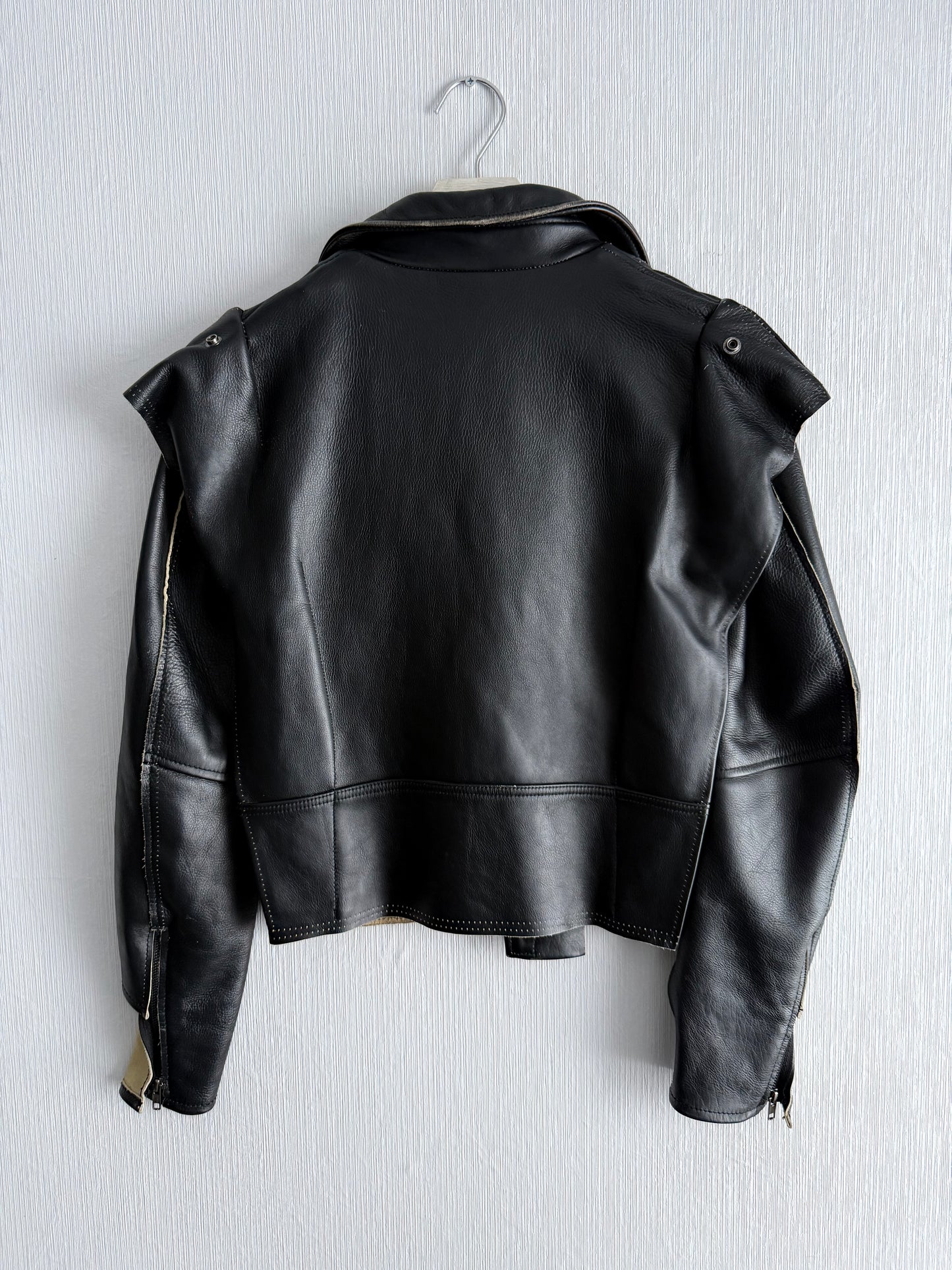 Maison Martin Margiela x H&M Deconstructed Leather Biker Jacket