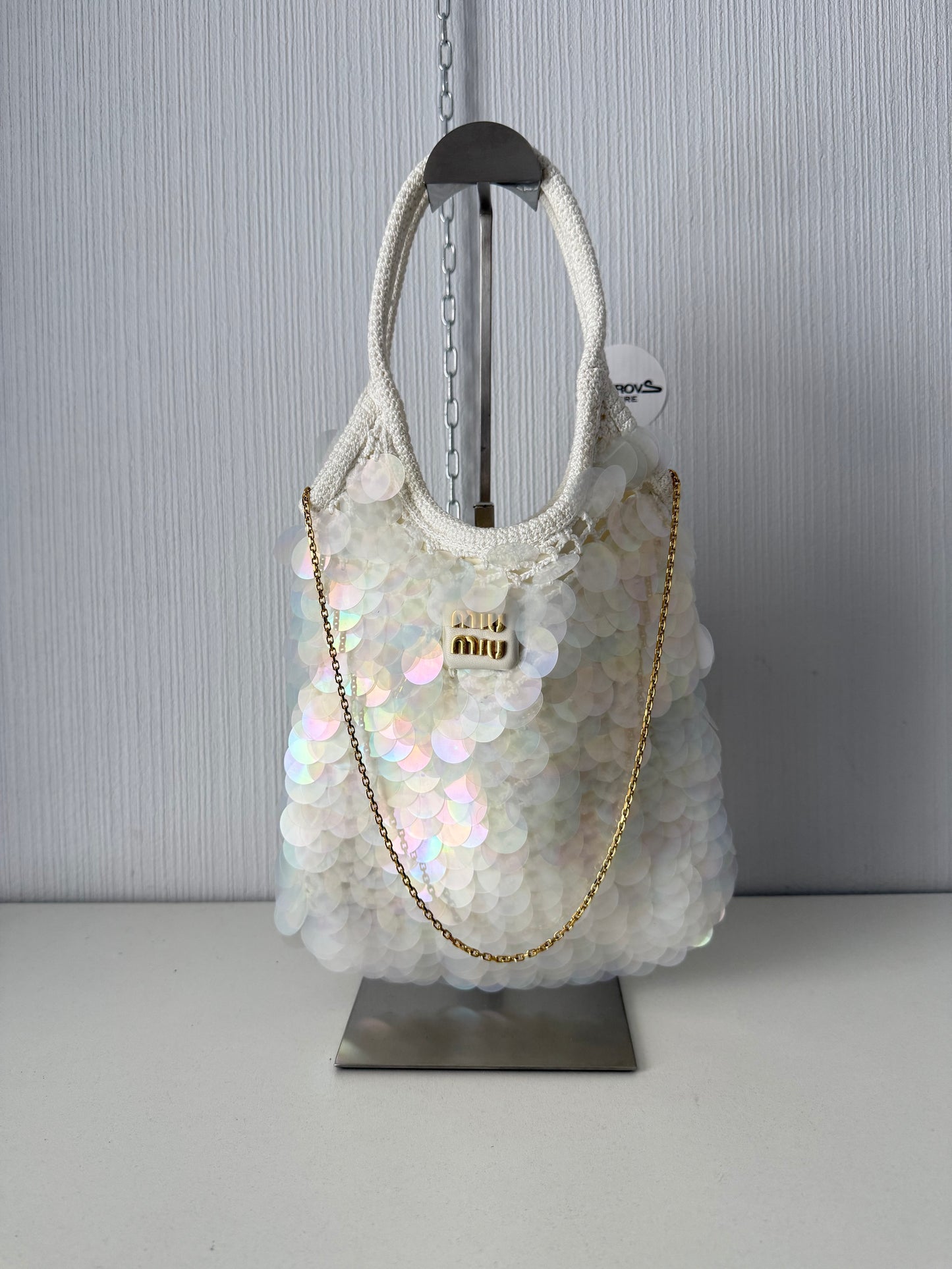Miu Miu Ivy Sequin Mini Bag
