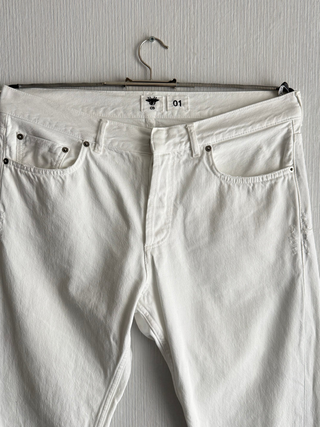 Christian Dior White Denim Set