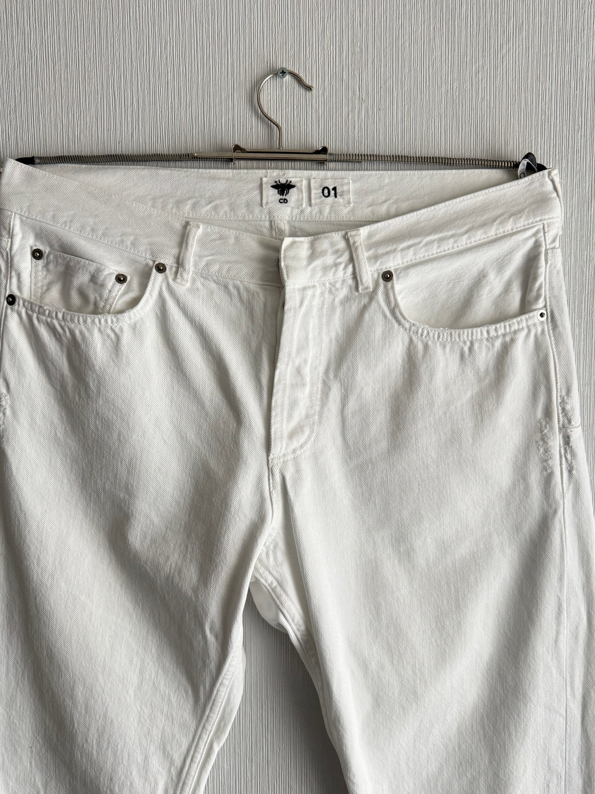 Christian Dior White Denim Set