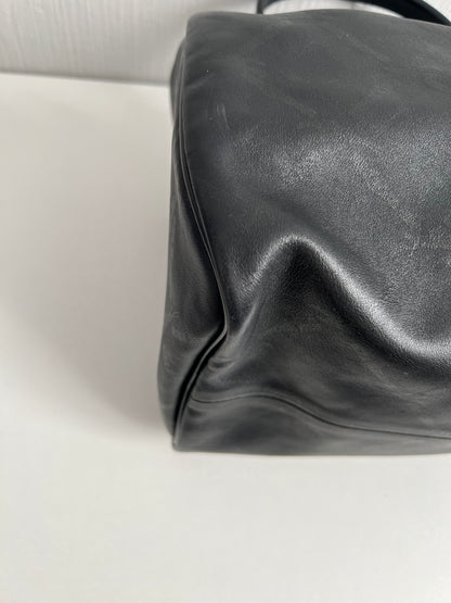 Longchamp Black Leather Bag