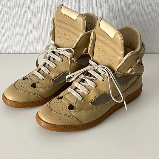 Maison Martin Margiela Replica Hi-Top Cutout Trainers