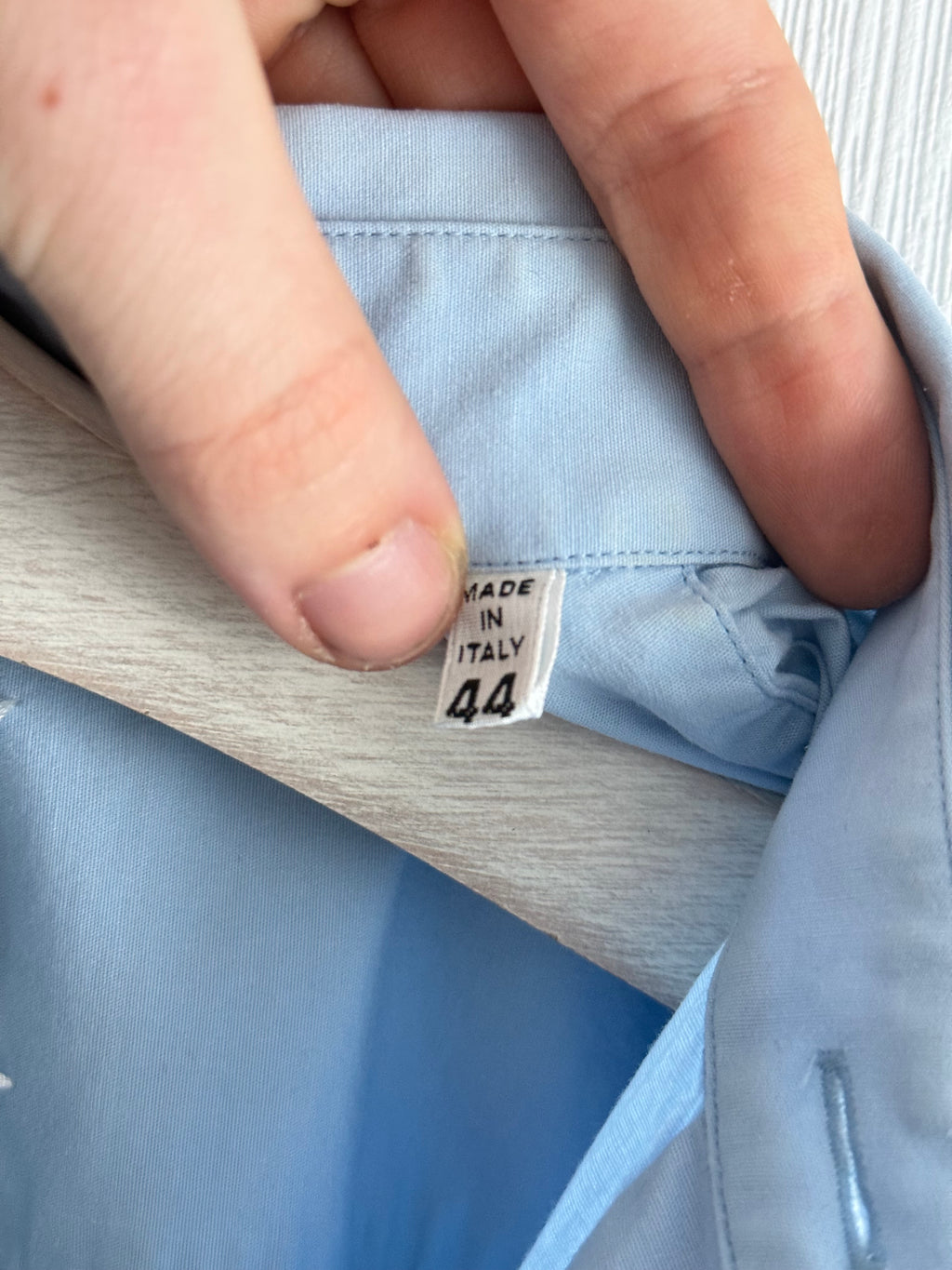 Maison Margiela Formal Blue Shirt