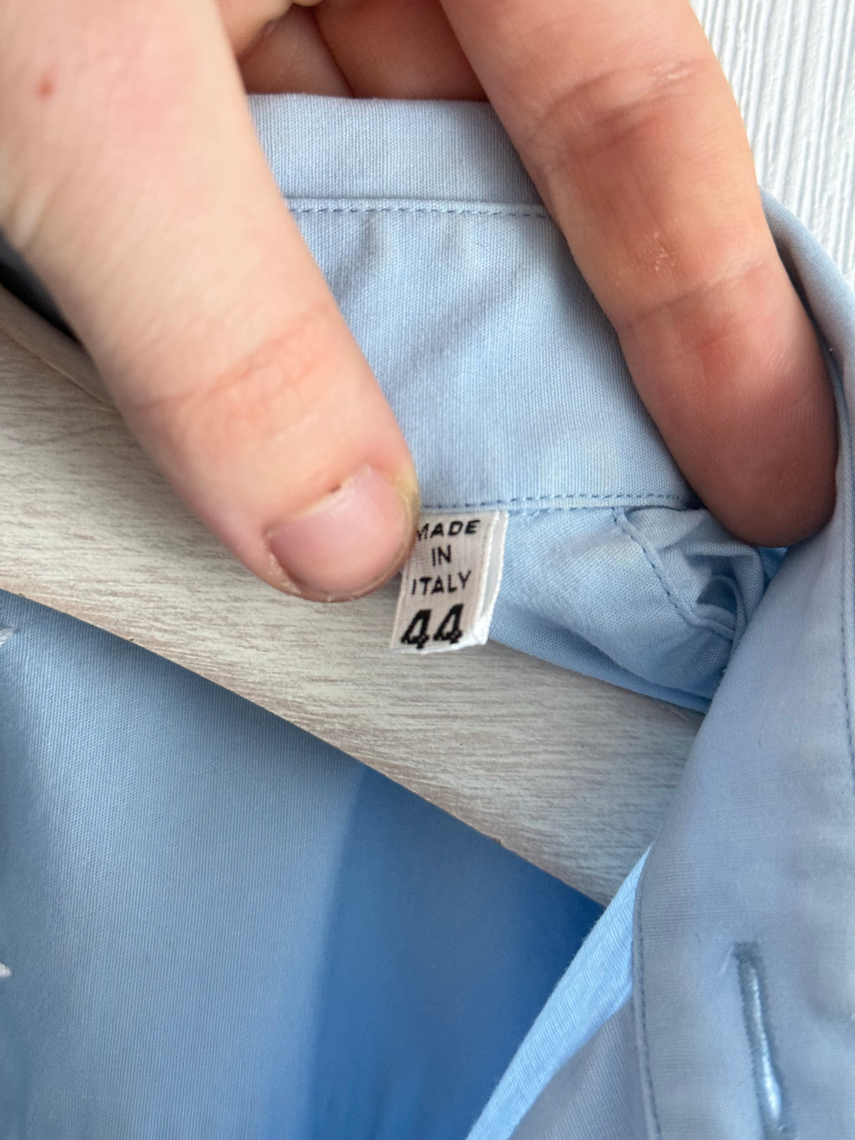 Maison Margiela Formal Blue Shirt