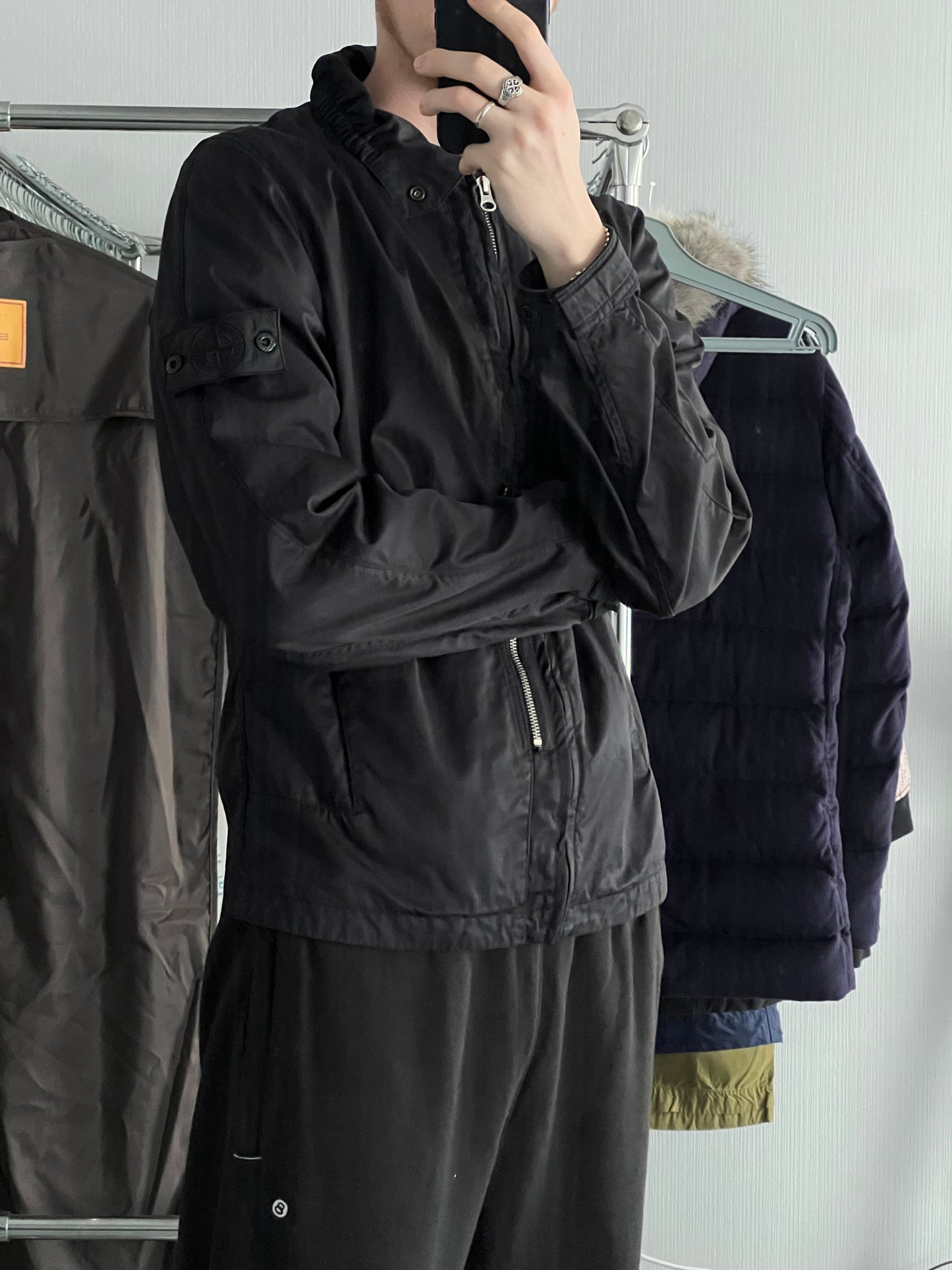 Stone Island Shadow Project SS11 Black Batavia Magnet Jacket
