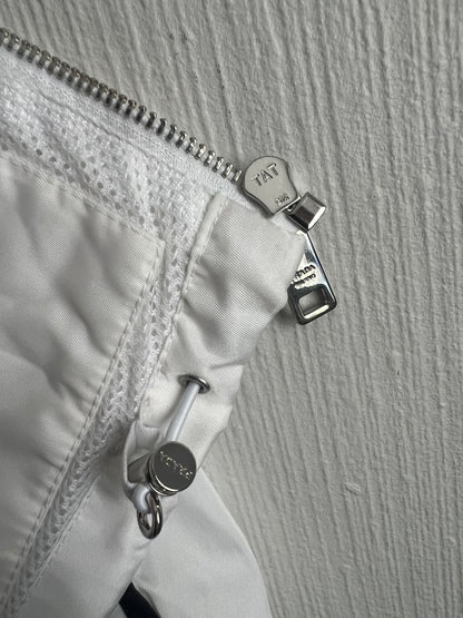 Adidas X Prada RE-Nylon Hooded Track Jacket White