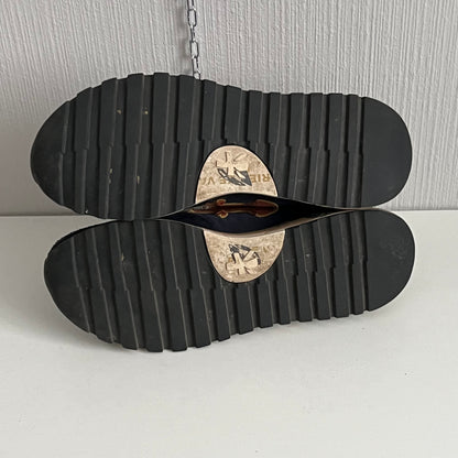 Premiata Mick Var.6419 Mens Navy Suede Shoes