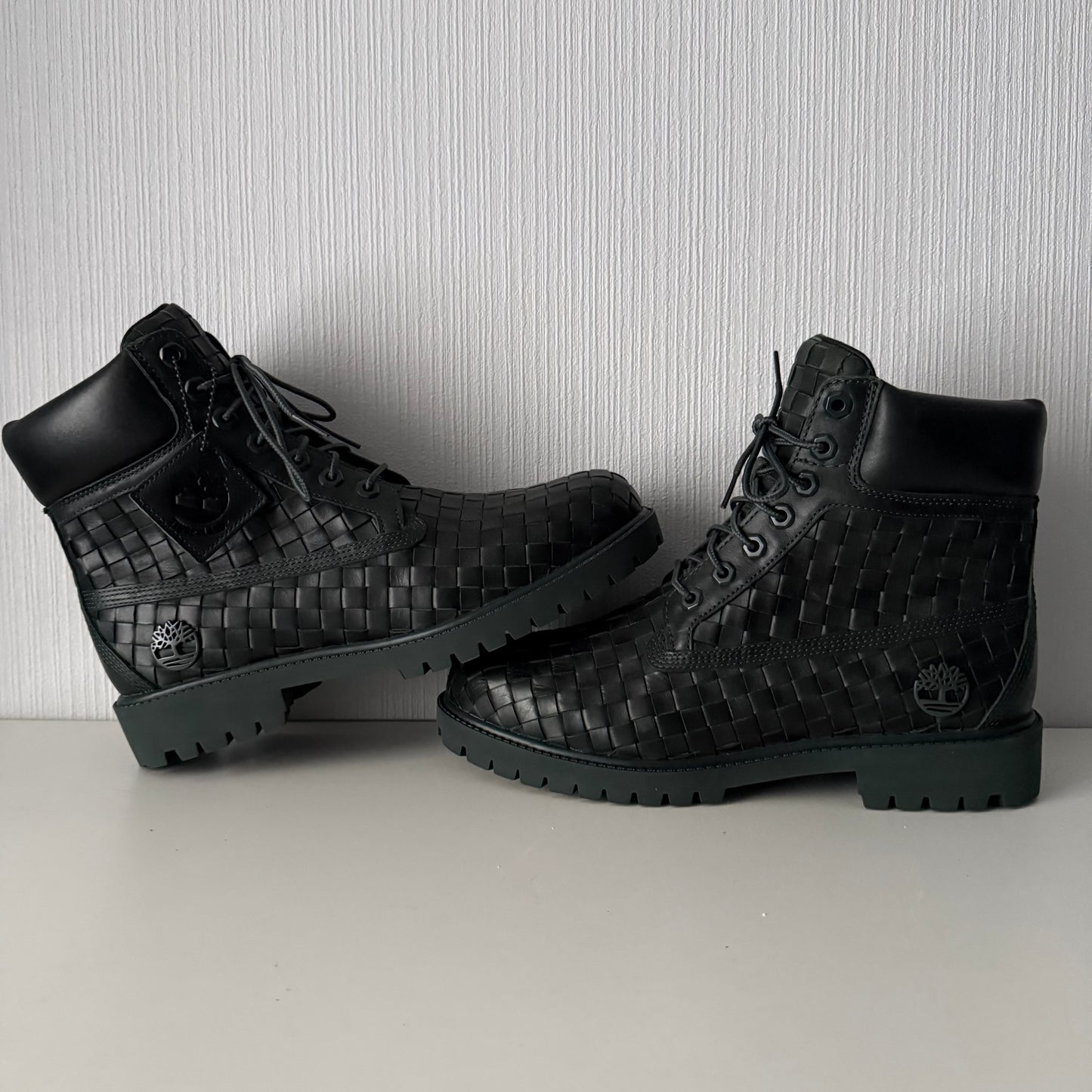 Timberland Woven Premium 6-Inch Boots for Men in Dark Green