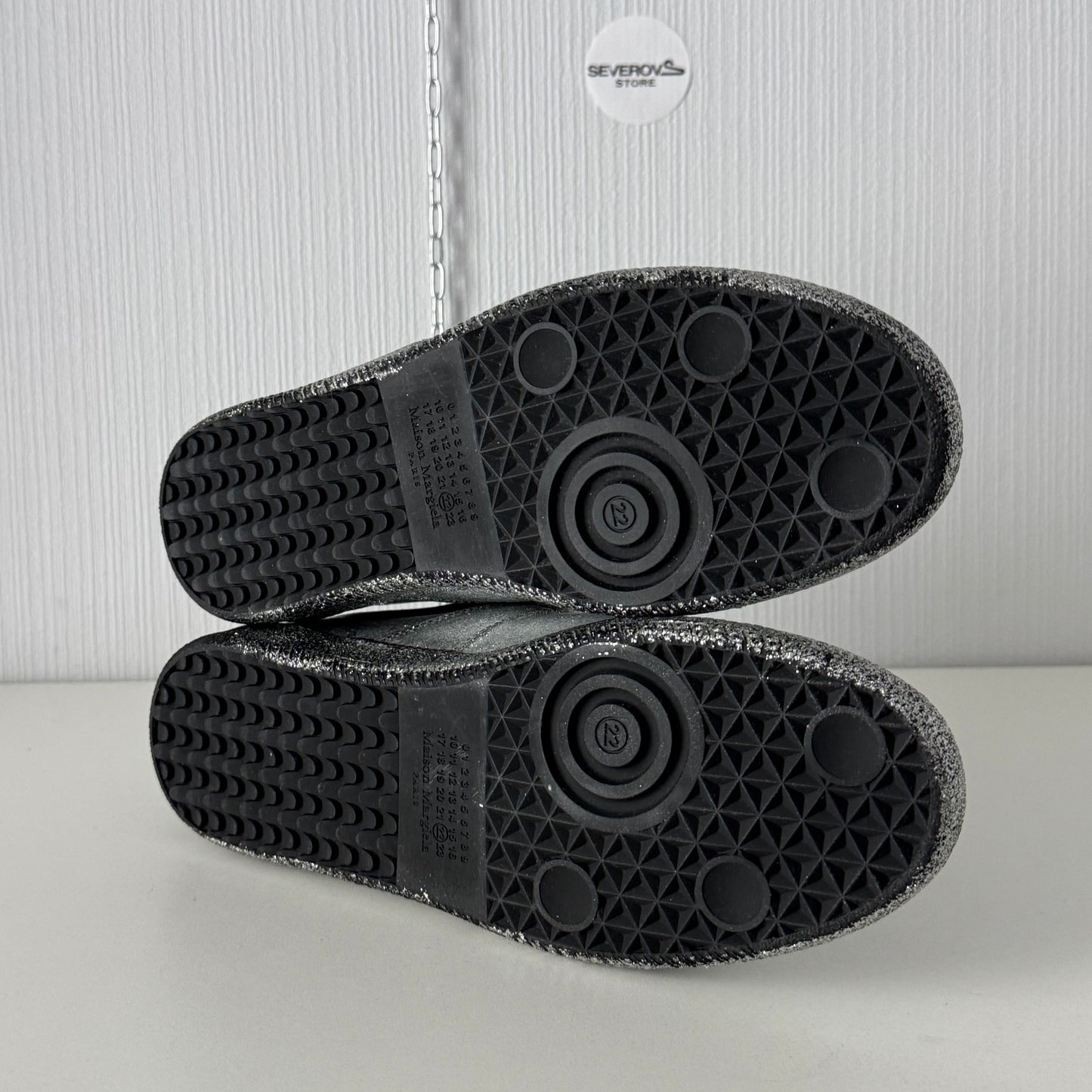 Maison Margiela Silver Dipped Gats Replica Sneakers