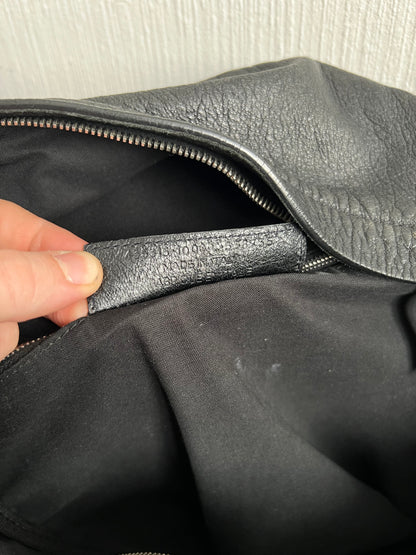 Balenciaga Black Leather Backpack