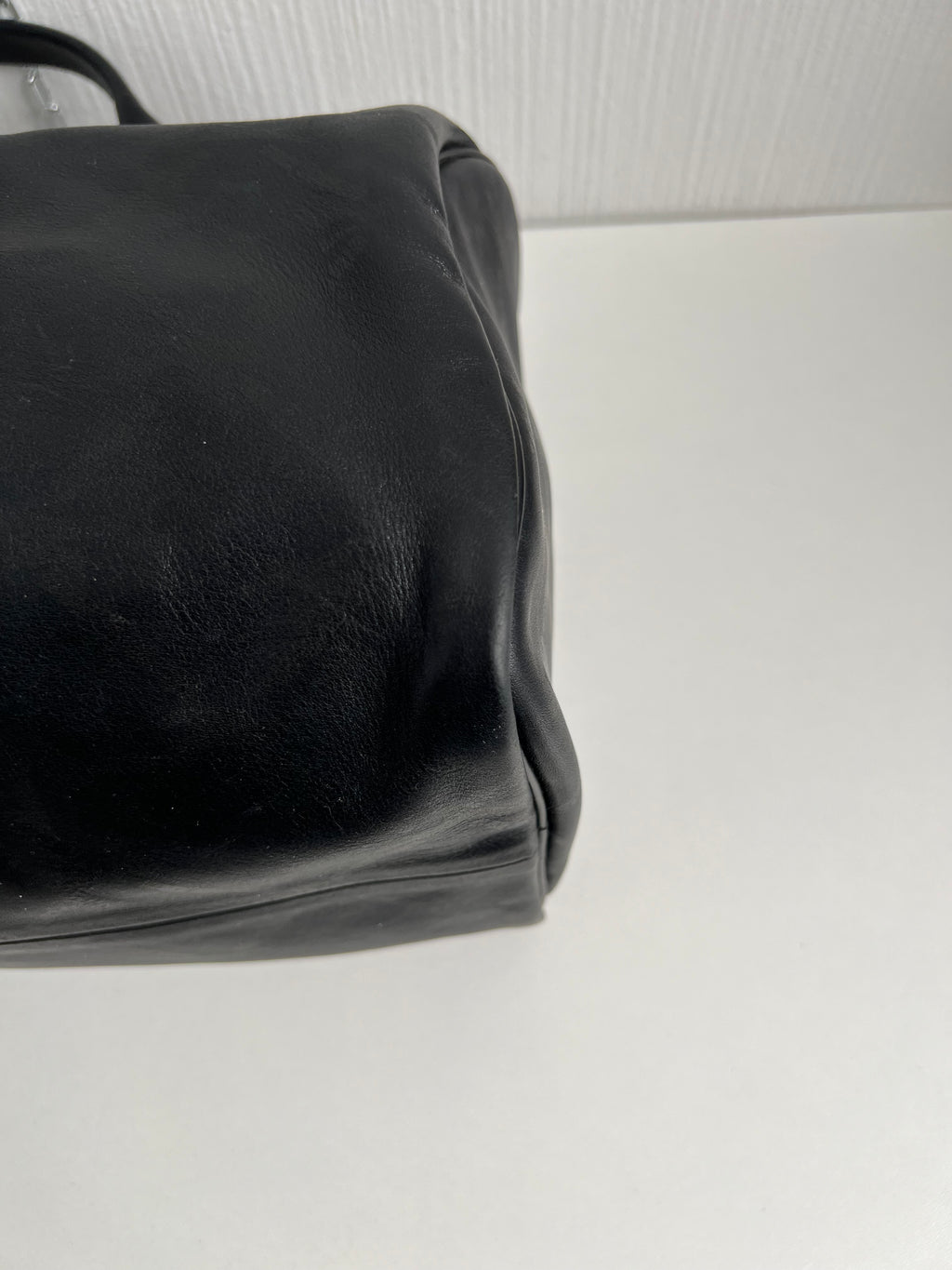 Longchamp Black Leather Bag