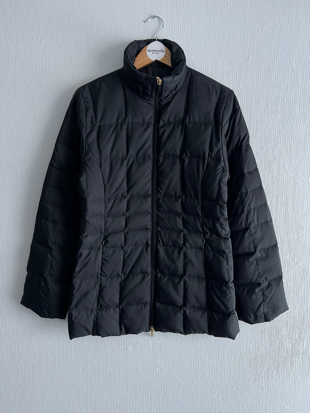 Moncler Multilogo Monogram Quilted Down Jacket