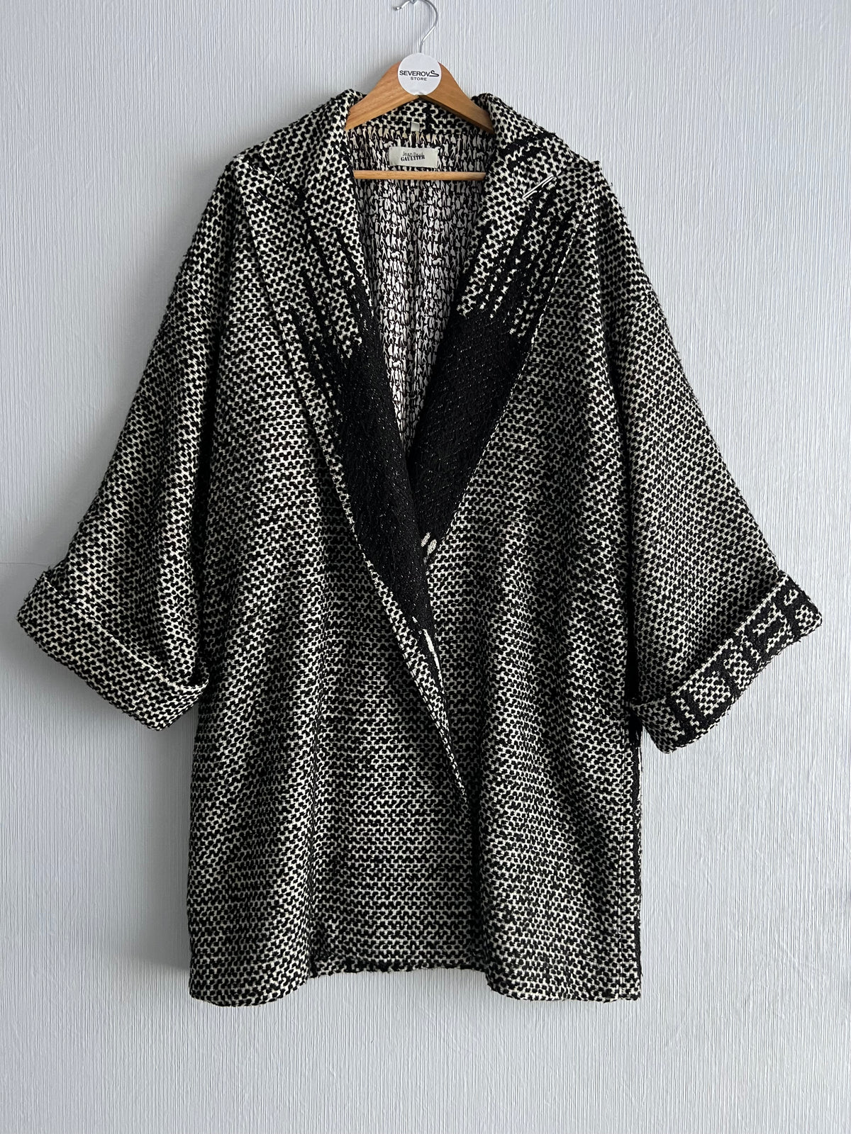 Jean Paul Gaultier FW2013 Gloomy Shadow Japan Profile Coat