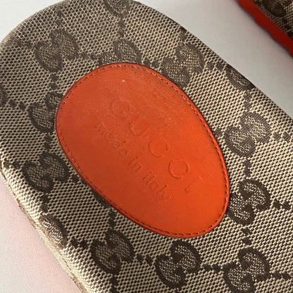 The North Face x Gucci Slide 'Beige Orange' Mens Shoes