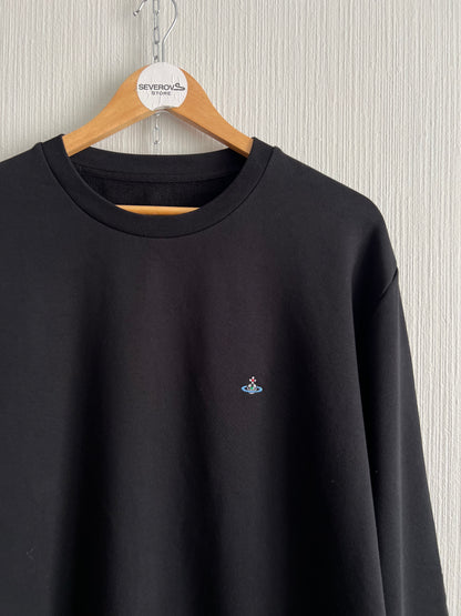 Vivienne Westwood Orb Mens Black Cotton Sweatshirt