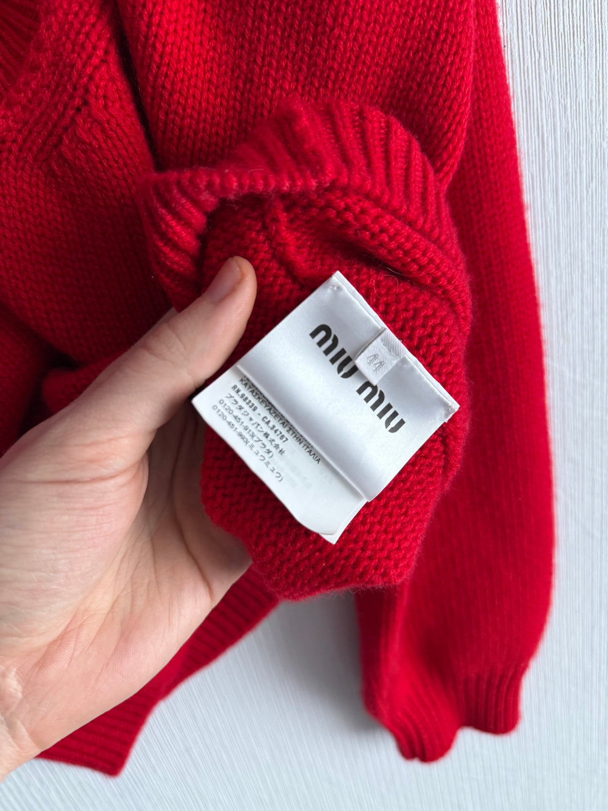 Miu Miu Cashmere Jumper