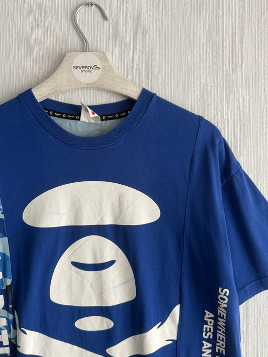 Bape Blue Cotton T-shirt