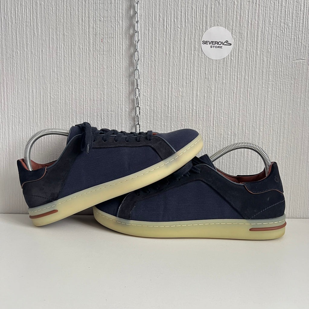 Loro Piana Traveller Walk Leather Sneakers Mens Shoes