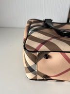 Burberry Supernova Check Emmy Tote Black