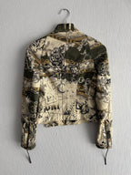 Roberto Cavalli Archive Fitted Moto Jacket