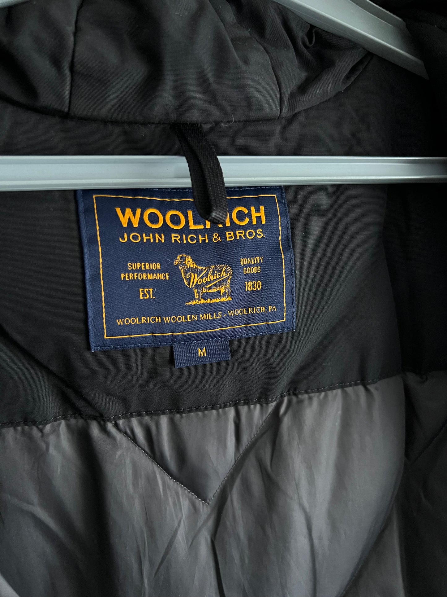 Woolrich Arctic Parka with a fur-trimmed hood