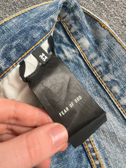 Fear Of God Sixth Collection Inside Out Denim Pants