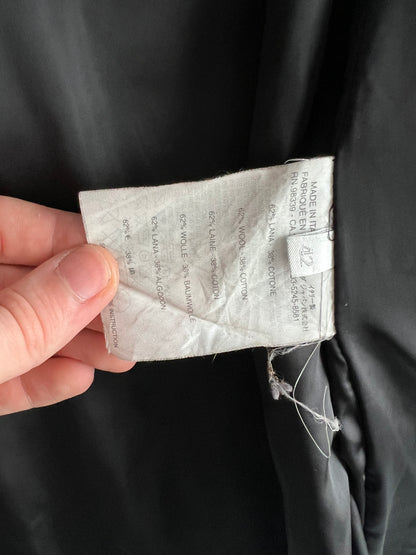 Miu Miu 00s Archive Wool Coat Bondage Belt