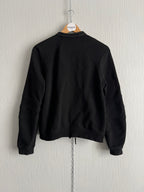 Prada Black Cotton Bomber Jacket