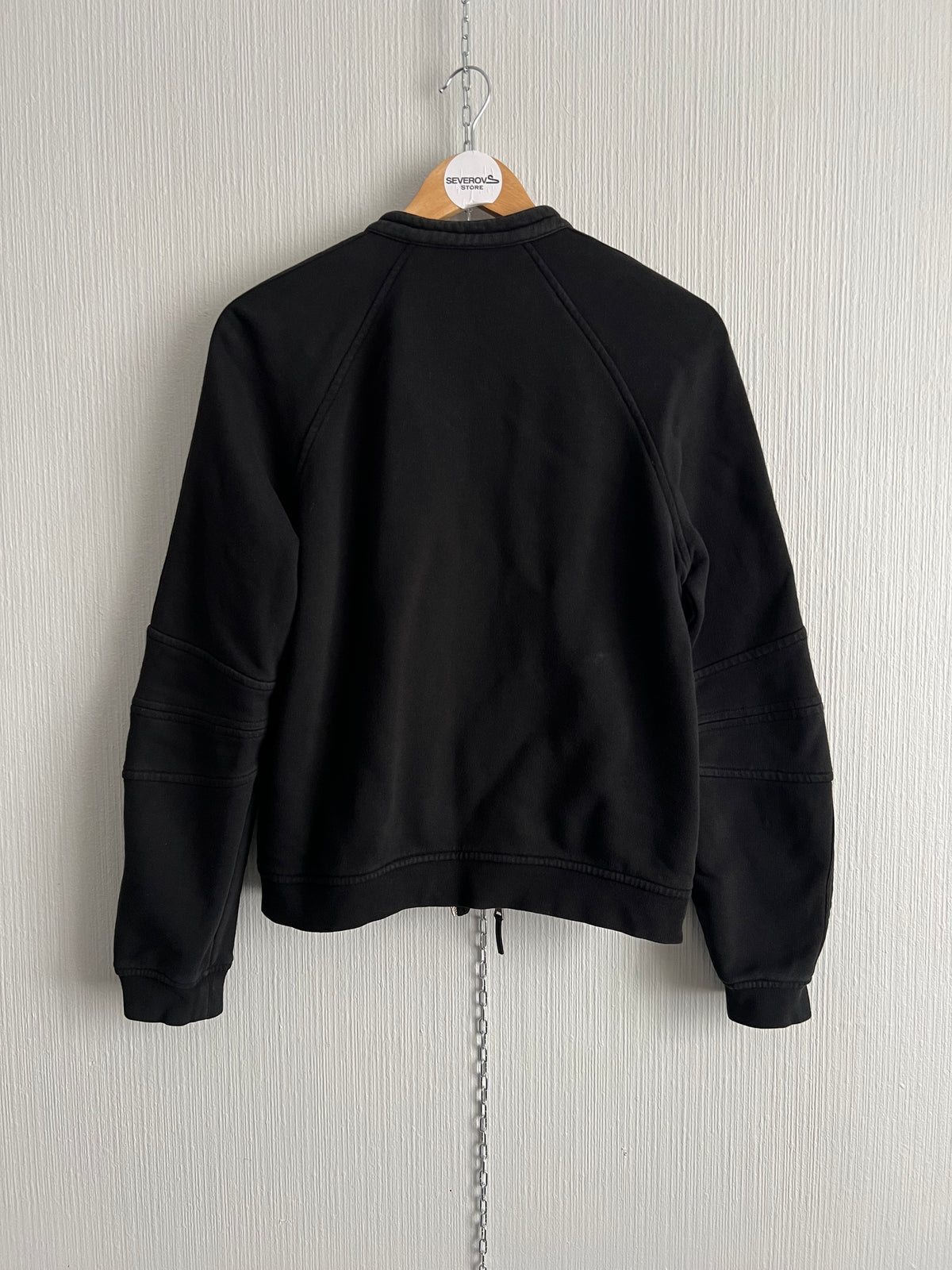Prada Black Cotton Bomber Jacket