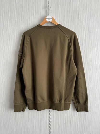 Stone Island SS20 Ghost Piece Khaki Sweatshirt