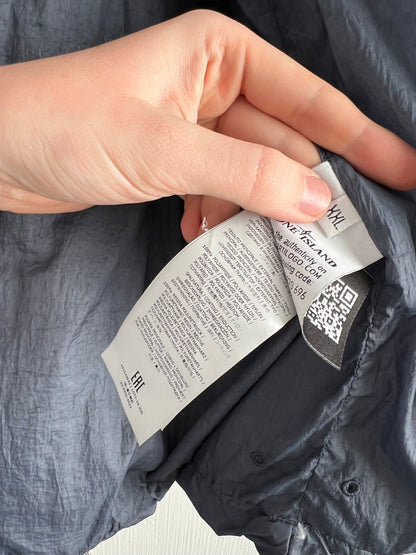 Stone Island AW16 Navy Crinkle Reps Ny Down Jacket