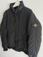 Stone Island AW11 Black Nylon Sheen Mens Down Jacket
