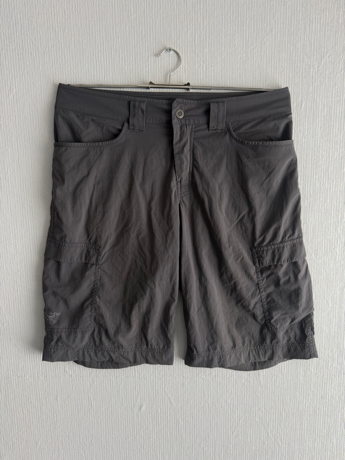Arc'teryx Rampart Men's Nylon Shorts in Grey