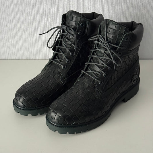 Timberland Woven Premium 6-Inch Boots for Men in Dark Green