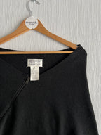 Maison Martin Margiela Line 1 Dark Grey Spiral Zipper Jumper – Fall 2012