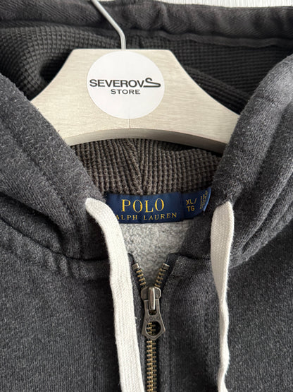 Polo Ralph Lauren Grey Cotton Zip Hoodie