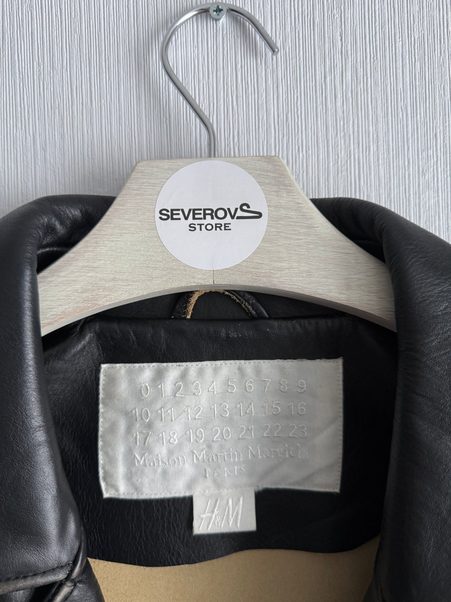 Maison Martin Margiela x H&M Deconstructed Leather Biker Jacket