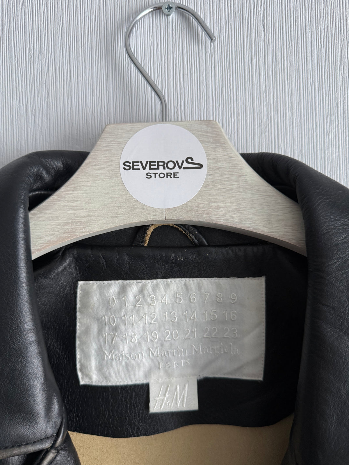 Maison Martin Margiela x H&M Deconstructed Leather Biker Jacket
