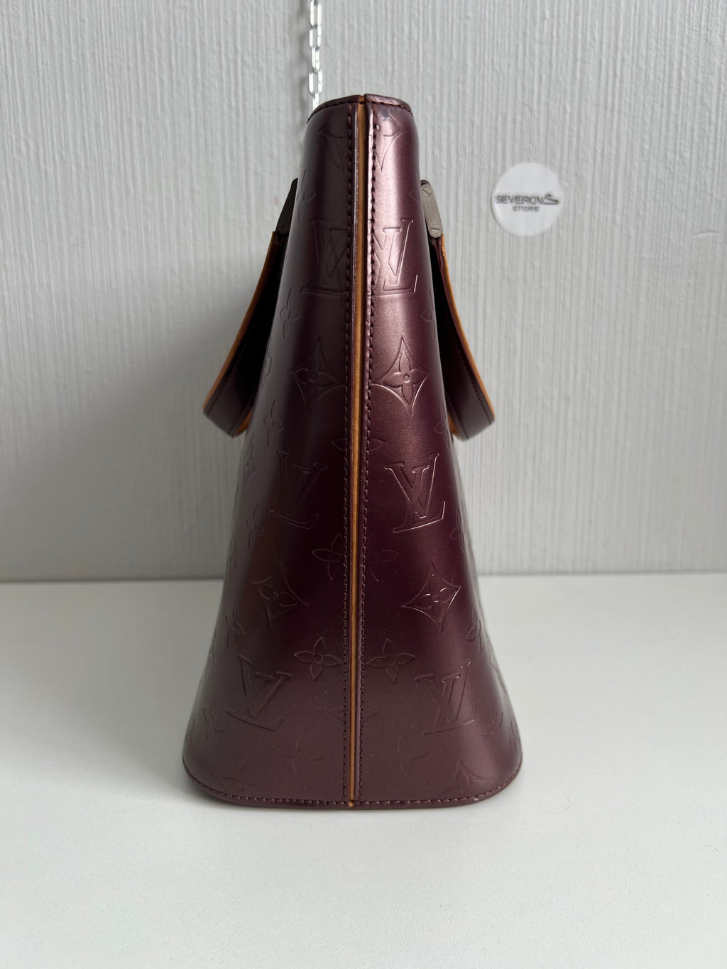 Louis Vuitton Purple Monogram Mat Stockton Bag