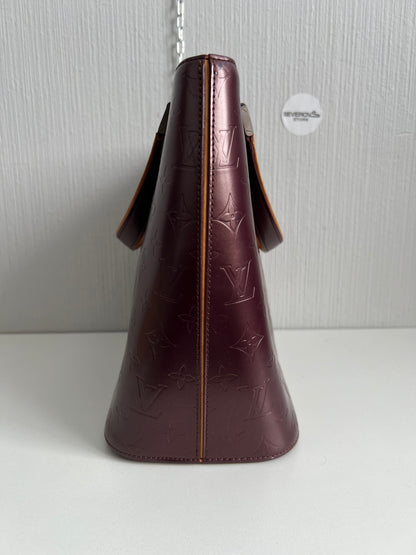 Louis Vuitton Purple Monogram Mat Stockton Bag