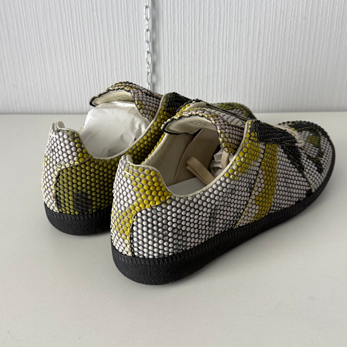 Maison Margiela Replica GATs Snakeskin Dots Sneakers