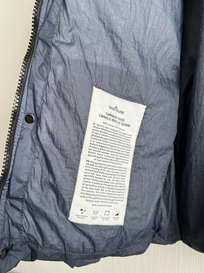 Stone Island AW16 Navy Crinkle Reps Ny Down Jacket
