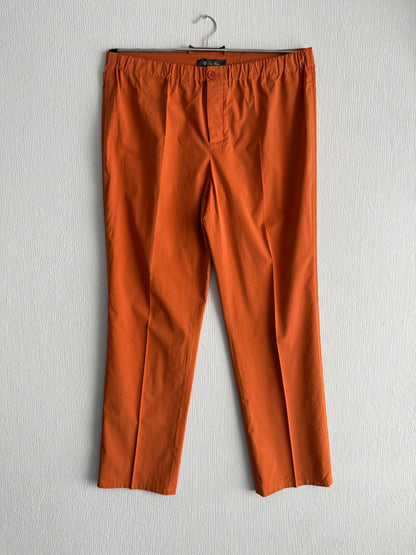 Loro Piana Cotton Silk Blend Trousers