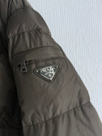 Prada Logo Down Mens Parka Jacket