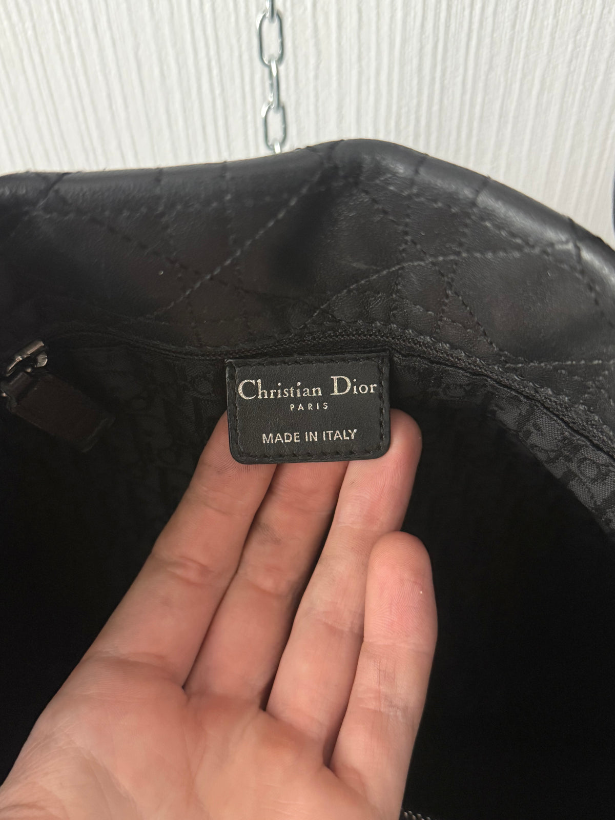 Christian Dior Lady Dior Soft Shopping Tote Cannage Quilt Lambskin Large