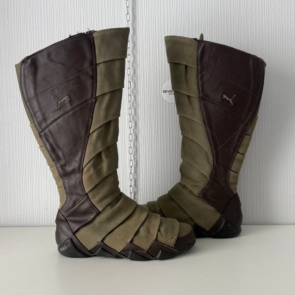 Puma Vintage Satori Khaki High top Shoes