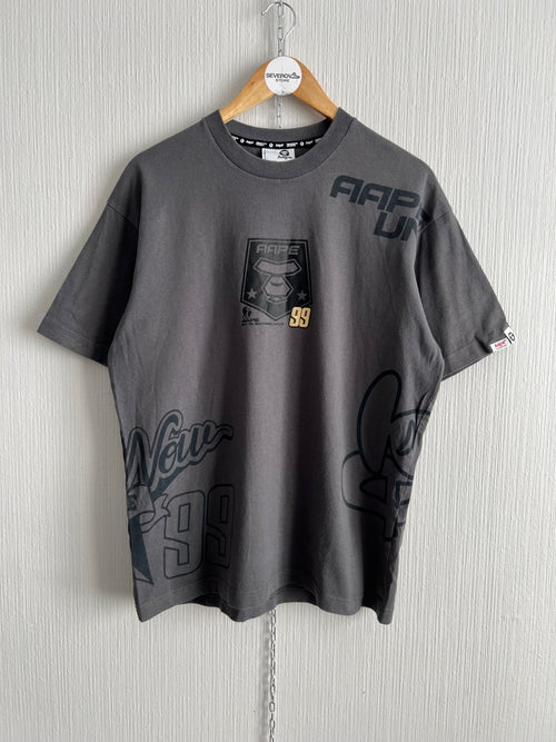 Aape by A Bathing Ape Racing Cotton T-Shirt